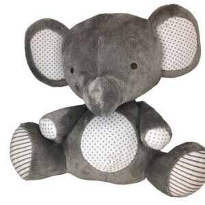Playgro Baby Grey Elephant Plush Stuffed Animal
